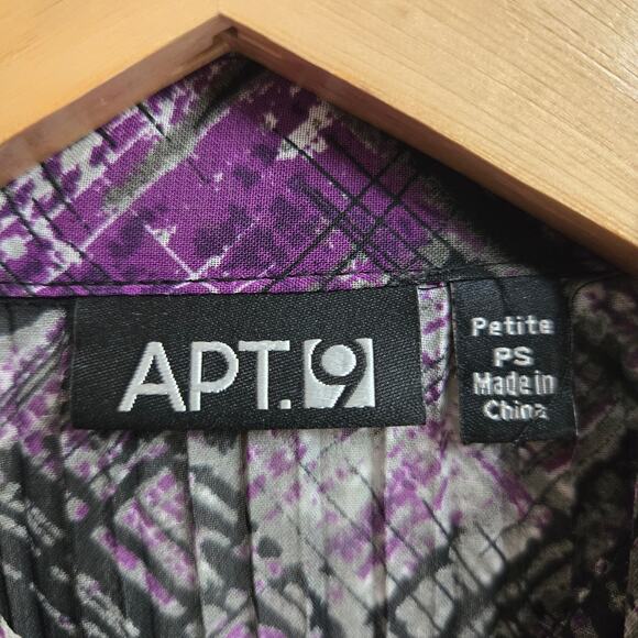 APT.9 Womens Vintage 90s Y2K Whimsigoth Flowy Sheer Ruffle Flare Cuff Top PSmall - Picture 8 of 12